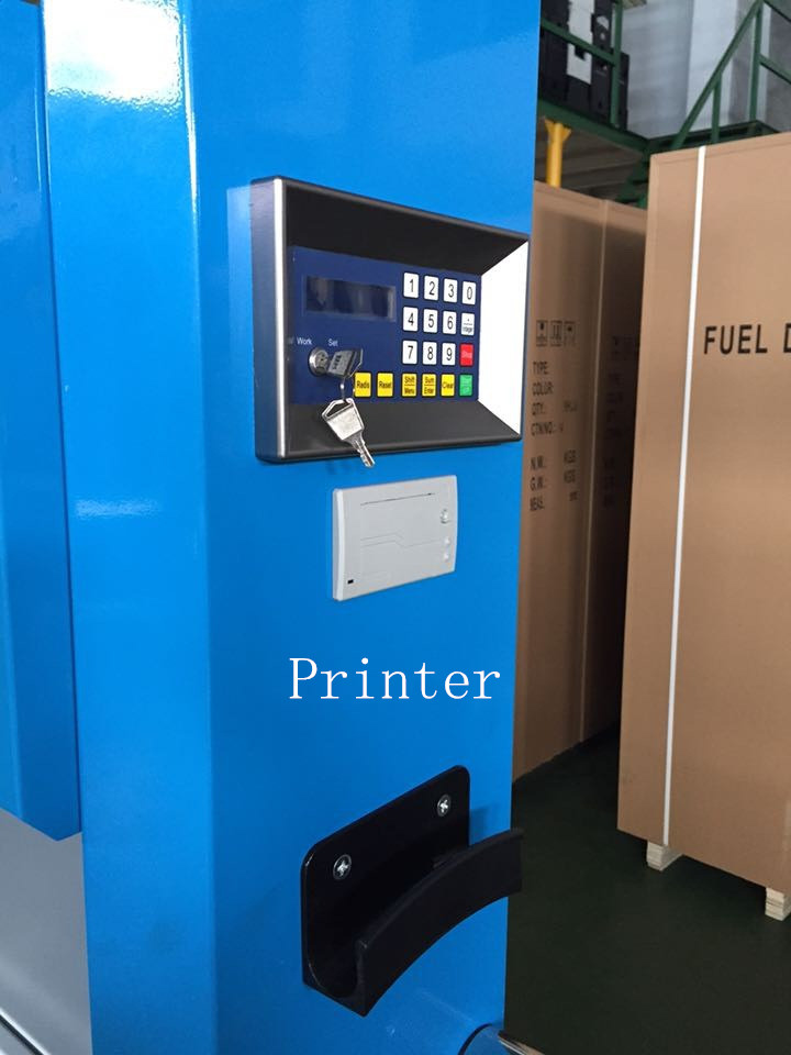 Zcheng Filling Station Double Pump Fuel Dispenser with Ticket Printer
