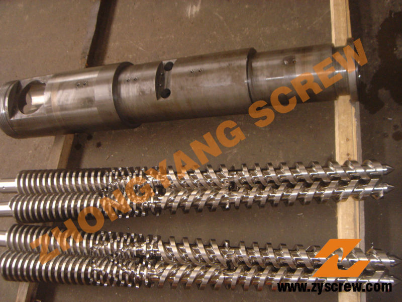 Conical Twin Screw and Barrel for PVC