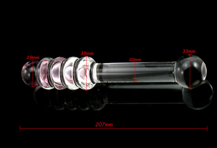 Crystal Dildo Sex Toy for Women Ij-Bl032