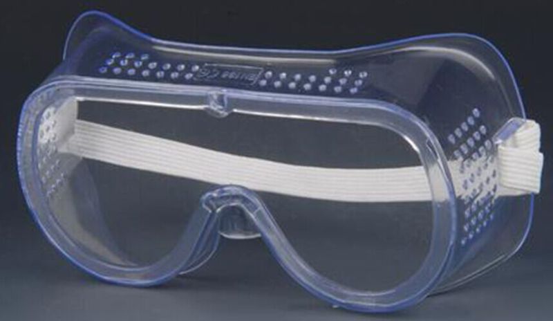 (GL-032) Safety Glasses, Anti-Impact, Anti-Fog, Anti-Scratch with Vinyl Frames, with Ce Certificate.