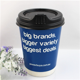 8oz 12oz 16oz Disposable Double Wall Printed Paper Cup Paper Coffee Cup