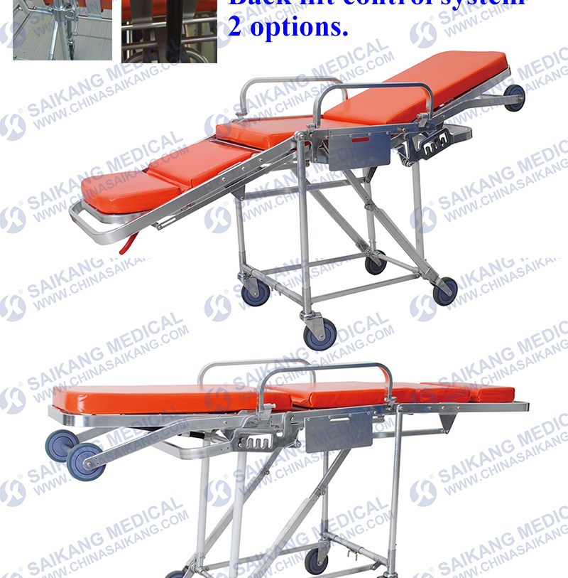 Skb039 (E) Ambulance Emergency Rescue Stretcher Trolley