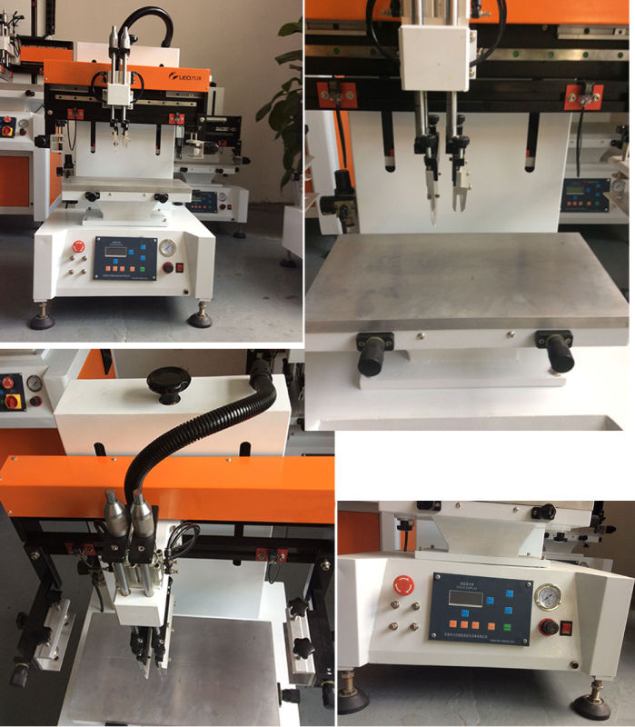 Tabletop Style Flat Label Screen Printing Machine China