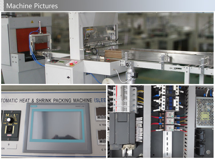 Automatic PE Film Thermal Shrinkage Wrapping Machine