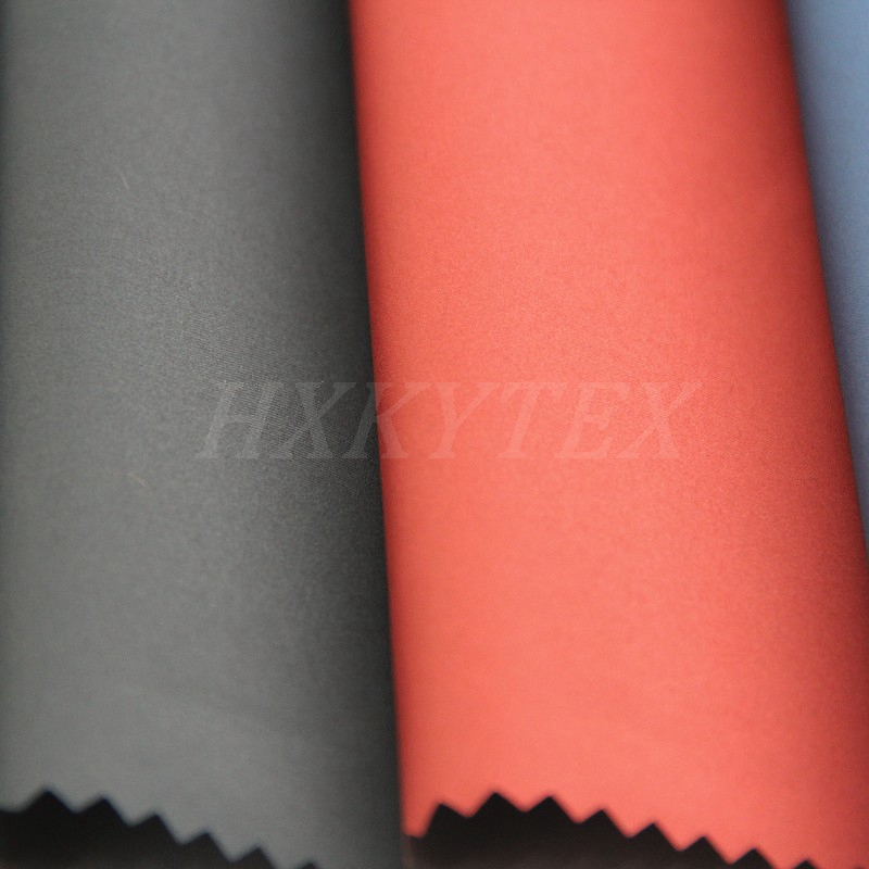 30d Foam Coating Polyester Pongee Fabric for Men's Trench