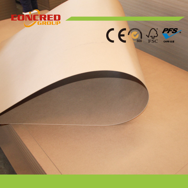 2mm Raw Plain MDF Board for Africa Market