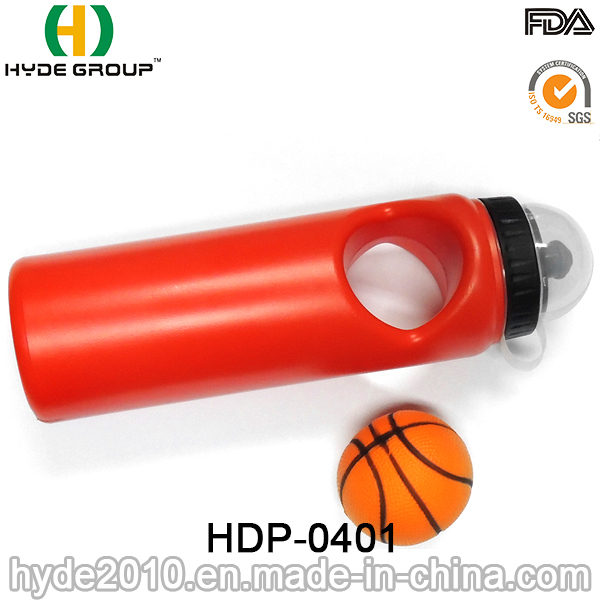 Popular BPA Free Plastic Outdoor Water Bottle, PE Plastic Sport Water Bottle (HDP-0401)