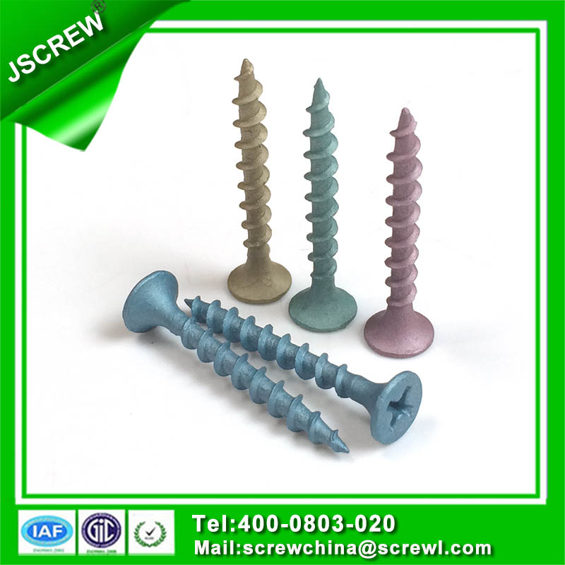 Colors Painting Flat Head Drywall Screw