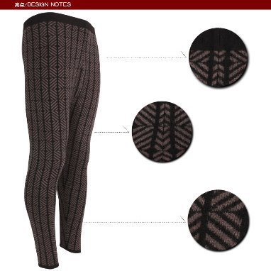 Factory Whole Selling 70% Yak and 30% Wool Men's Knitted Warm Pants