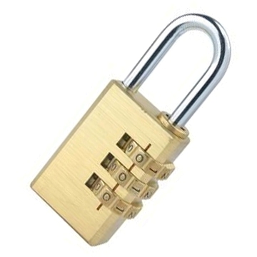 3/4 Digits Brass Combination Padlock (1601 1602)