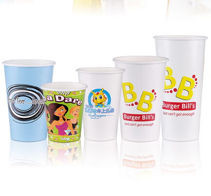 Disposable Single Wall Paper Cold Cup