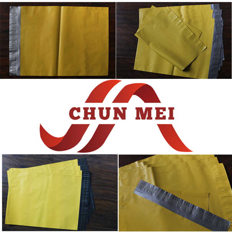 Disposable Customized Color Poly Bags with Adhesive Peel and Seal