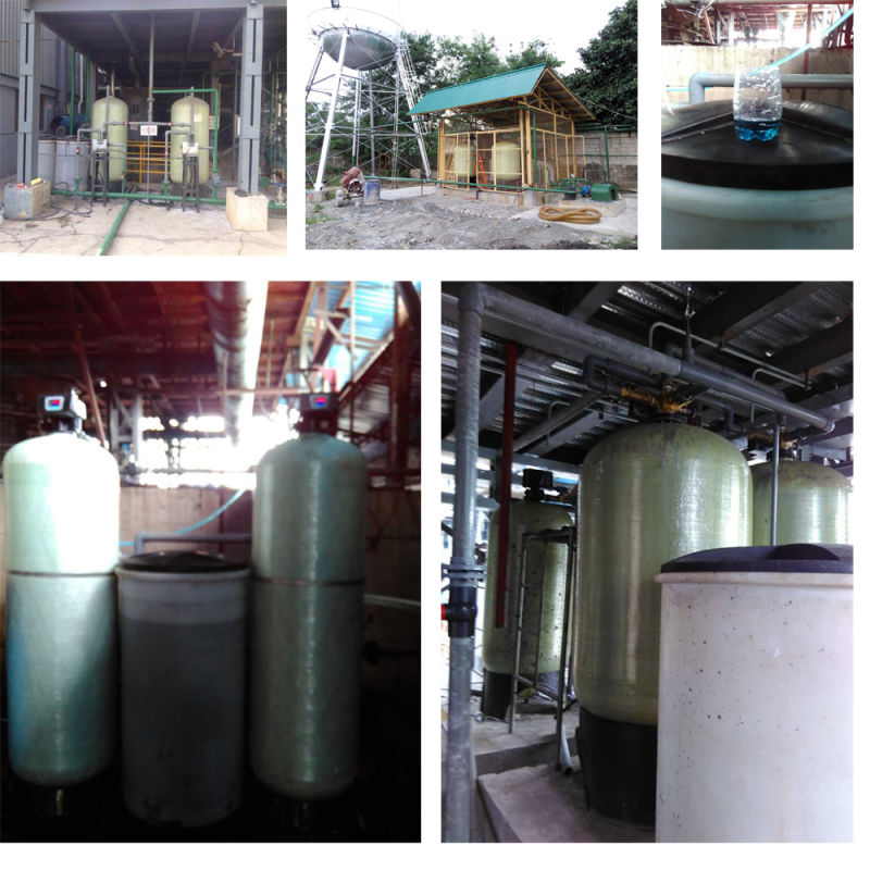 Continous 24 Hours Running Automatic Ion Exchange Resin Water Softener