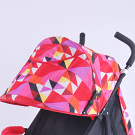 Best Quality Silk Floss and Oxford Cloth Material Baby Pram with Adjustable Canopy