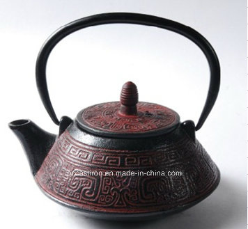 Enamel Cast Iron Teapot 0.8L