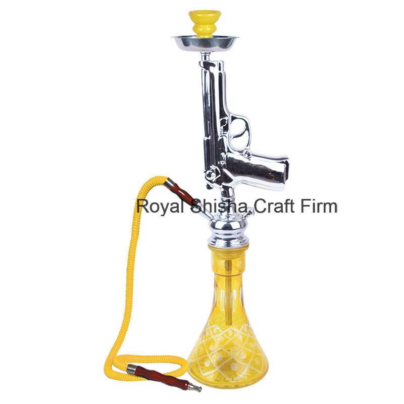 2016 Fashion New Design Travel Gun Pistol Hookah Shisha