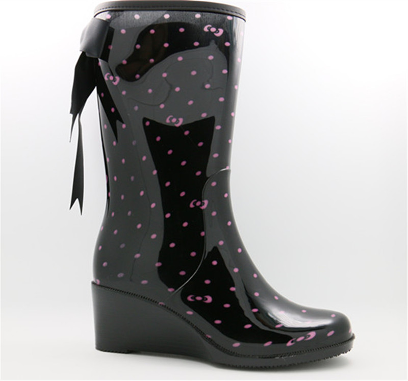 Newest Women Rubber Boots for Fashion Lady