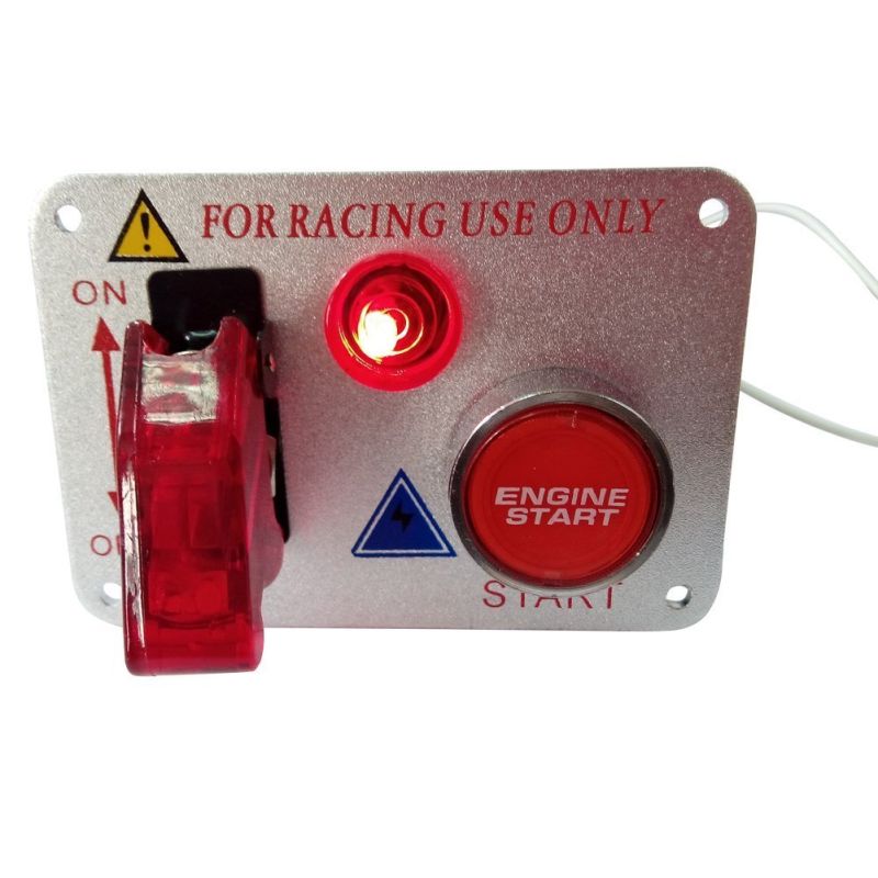 Racing Car Ignition Switch Panel Engine Start Push Button