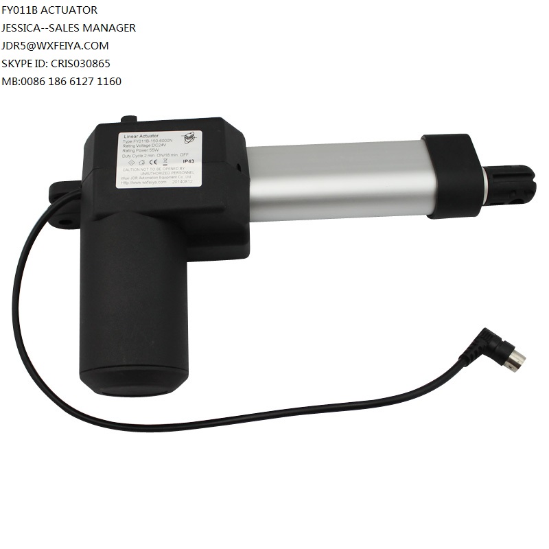 Hot Sale 1500n 20mm/S High Speed LCD TV Lift 110V /12V DC Linear Actuators (FY011)