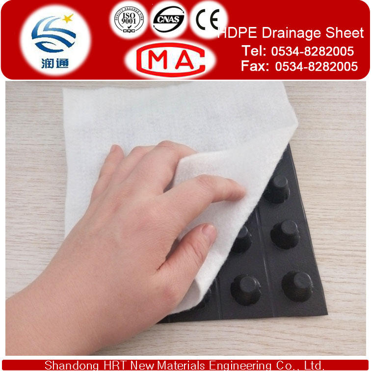 Tunnel HDPE Drain Board, HDPE Dimple Sheet for Tunnel