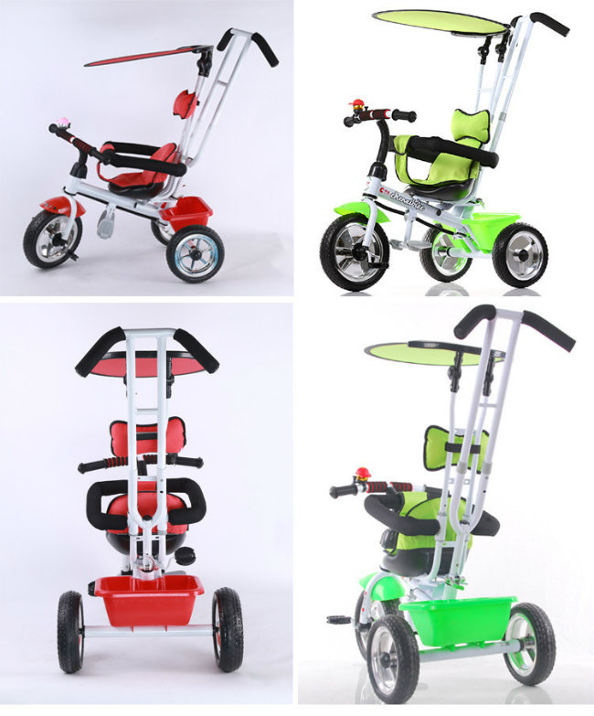 Top Popular Chinese Trike Toys Manufacturer Ce Approved Ride on Baby Trike with Backrest