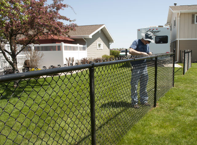 PVC Coated Chain Link Fence for Zoo, Shade Net Fence