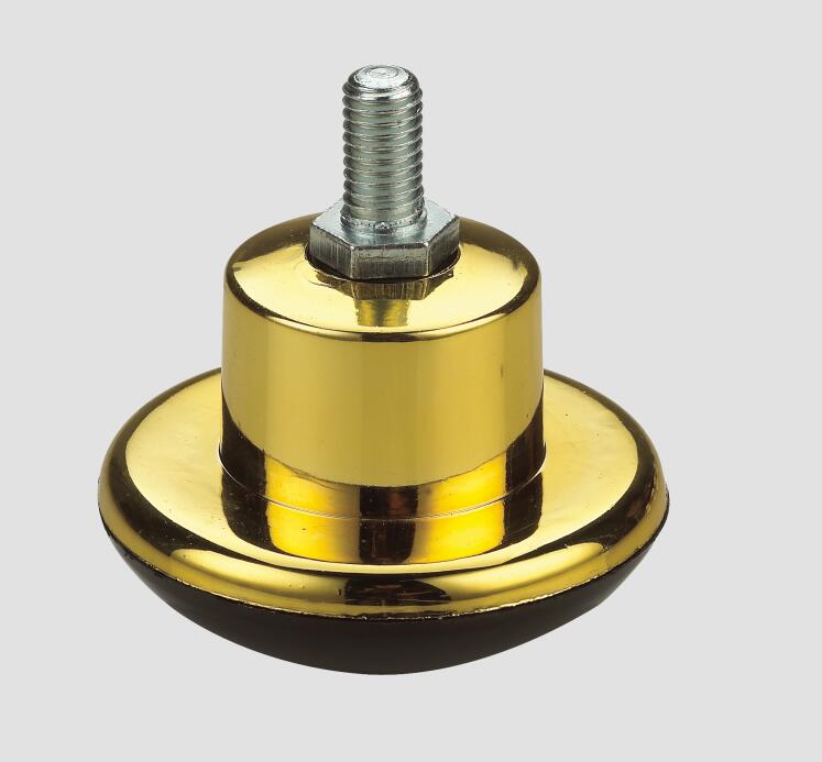 Furniture Caster Carpet Wheel Thread Imitation Gold