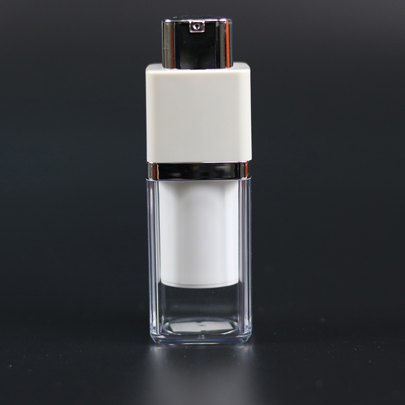 15ml Plastic Airless Bottle Plastic Cosmetic Packaging Airless Bottle (NAB33)