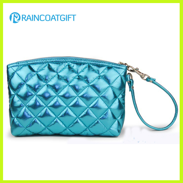 Shiny PVC/PU Cosmetics Pouch, Traveling Cosmetic Bag