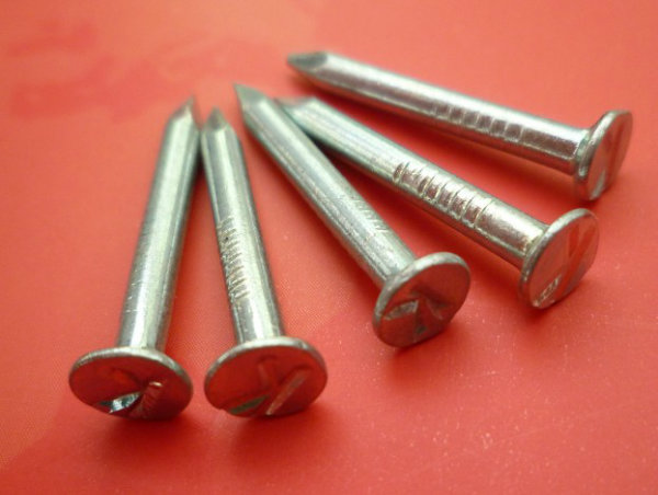 Electric Galvanized Concrete Steel Nails with Fluted Shank