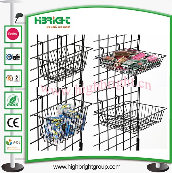 Supermarket Steel Wire Display Shelf