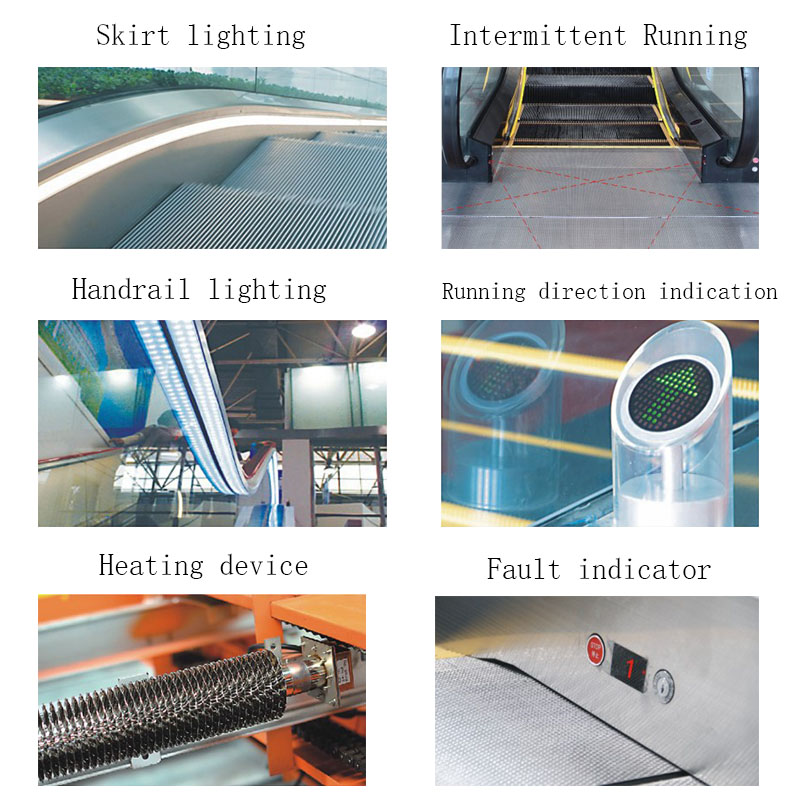 Public Transport Heavy Escalator with Width 600mm-1000mm