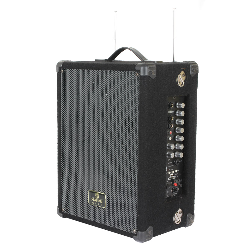 Portable PA Speaker with SD, USB and Two Handheld Mics