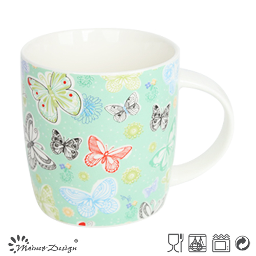 Romantic Butterfly Series New Bone China Mug