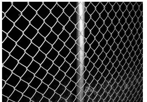 Galvanized Diamond Mesh/Chain Link Fence