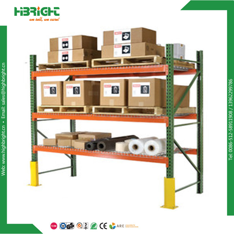 Heavy Duty Wire Deck Warehouse Pallet Rack