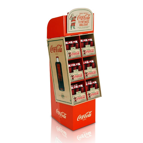 Pop Cardboard Display for Sale, Supermarket Display Rack