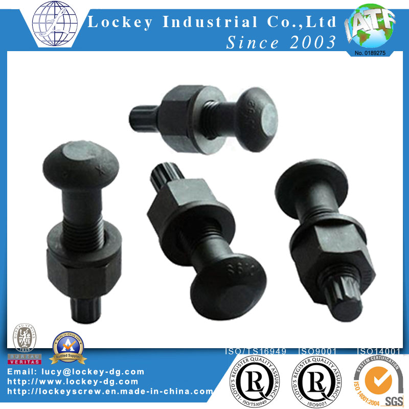 A325 Structural Bolt, Alloy Steel, Heat Treated, 120/105ksi Minimum Tensile Strength