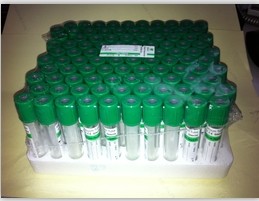 CE Approved Collection Blood Tube, Heparin Lithium (PET GLASS)