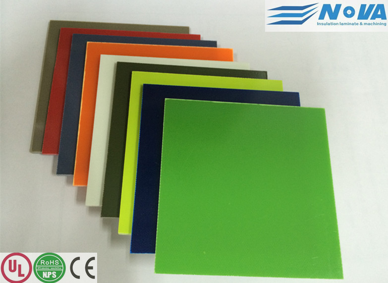 Multi-Colored G10 Laminate for Surfboard Fins