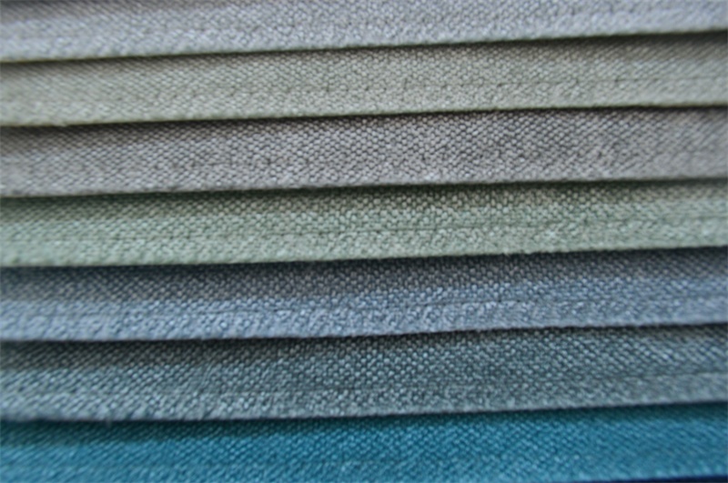 Plain Chenille Fabric for Sofa Packing in Rolls (EDM0232)