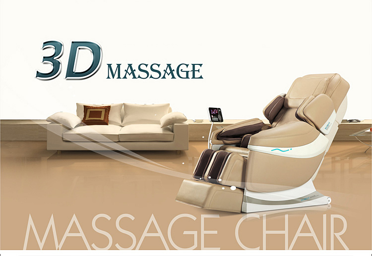 India Massage Reclining Chair 3D Zero Gravity Rt-A50-7