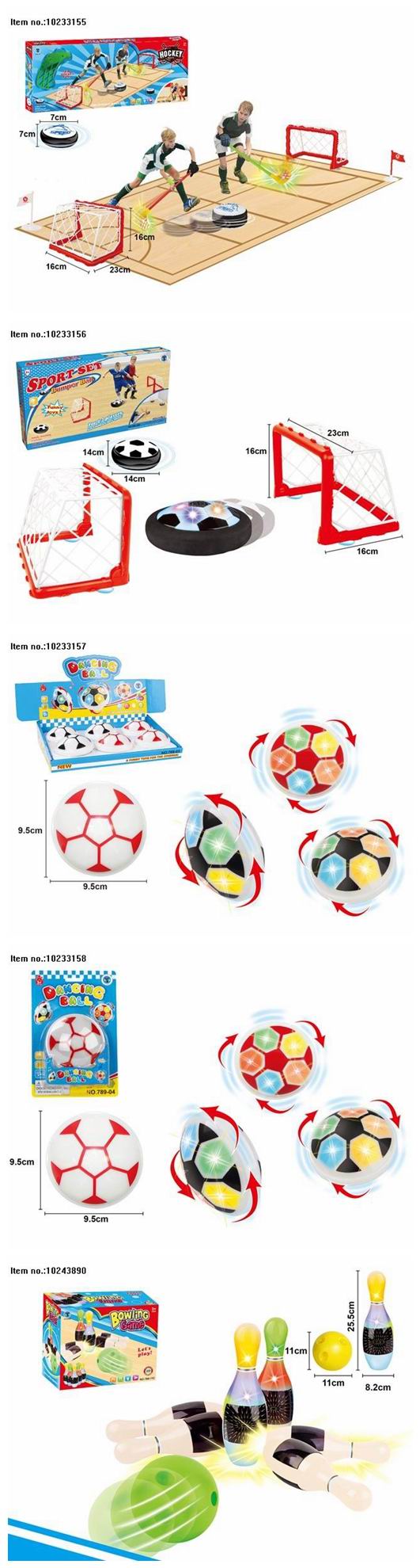 Plastic Ice Hockey Toys for Kids