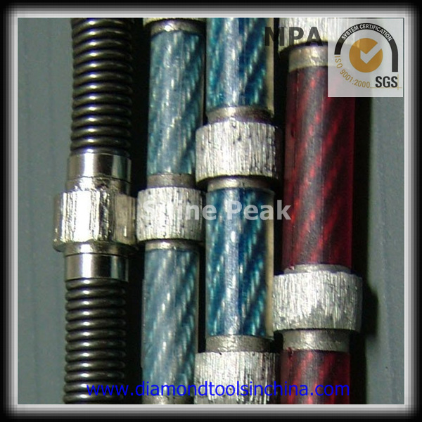 10.5mm Diamond Wire Saw for Reinforced Concrete, Stone Steel, Granite, Marble, Shipwrecks,