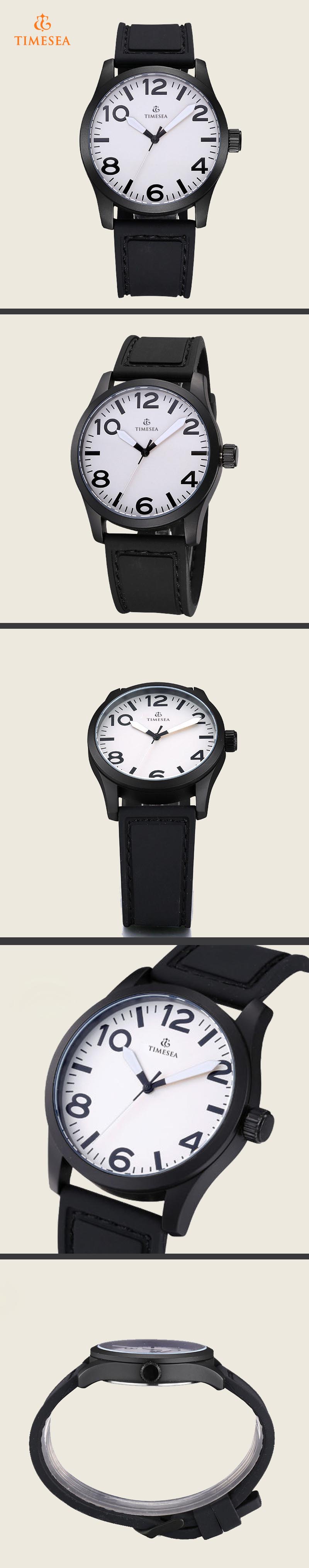 Mens Alloy Sports Watch Fashion Silicone Band Quartz Wristwatch 72381