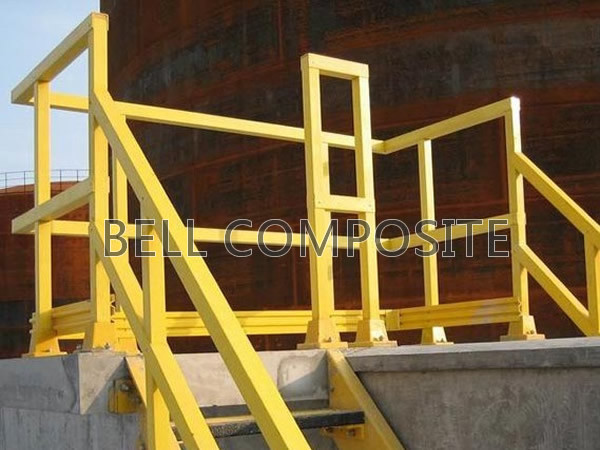 FRP Handrail/Building Material/Fiberglass Ladder/Hall Ladder