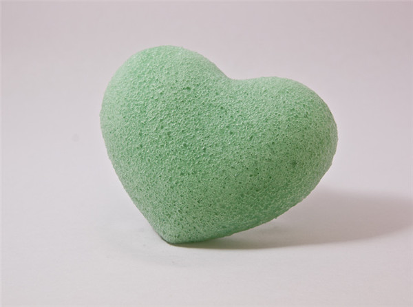 Private Label Heart Shape Konjac Sponge