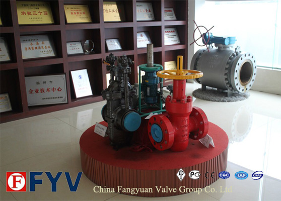 API 6D Rising Stem Wcb Slab Gate Valve