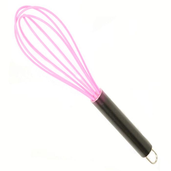 Silicone Whisk with Stainless Steel Handle Kitchenware