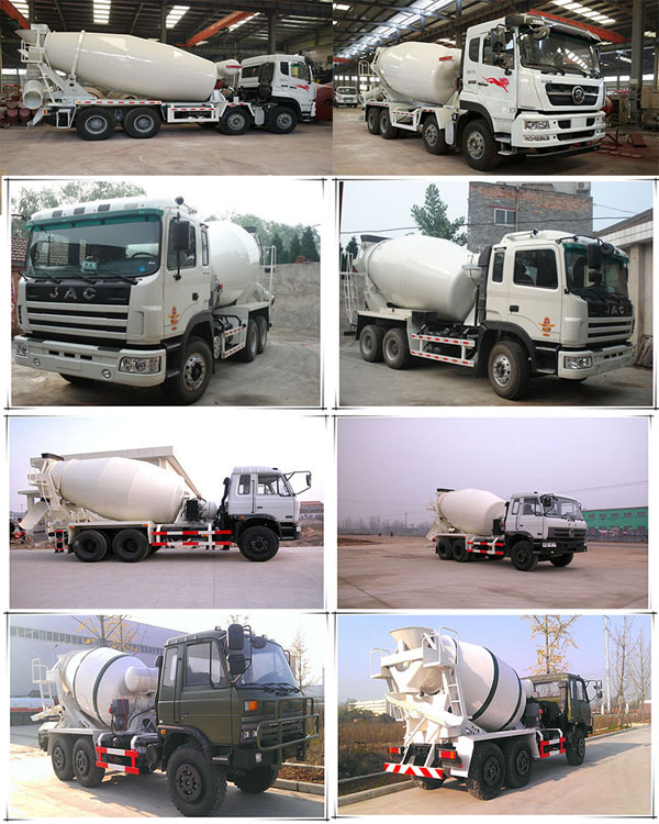 12 Wheels Mixer Truck Big Capacity 8X4 Concrete Mixer Truck